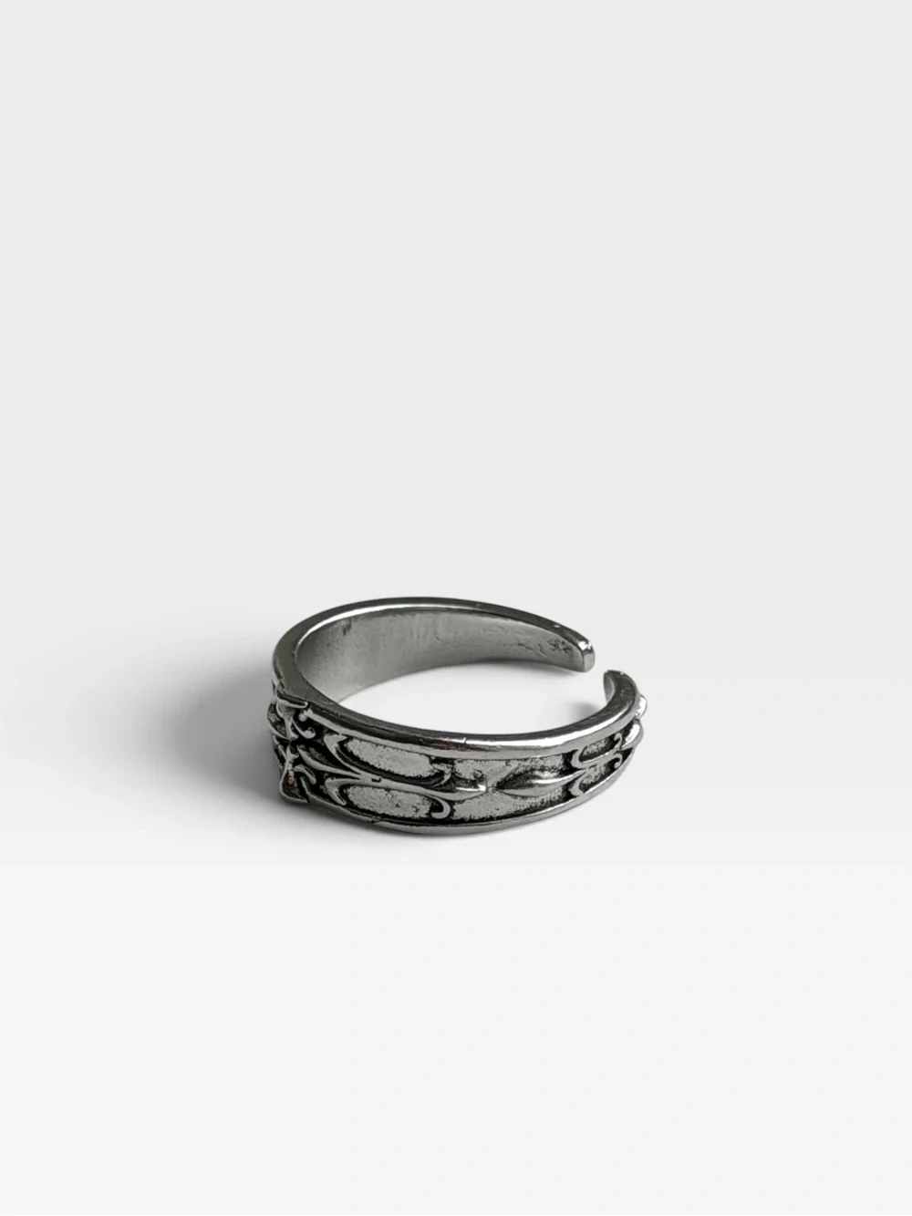 Silver Cross Ring